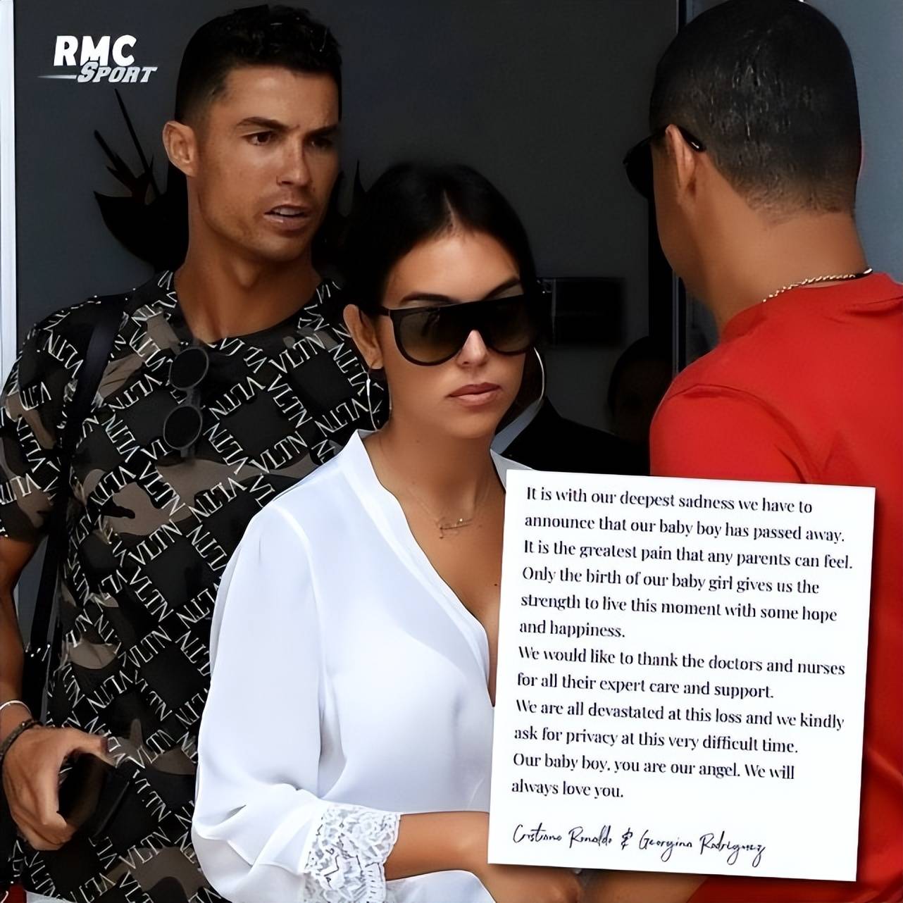 女儿奴c罗走出丧子之痛晒与龙凤胎女儿合照永远的爱