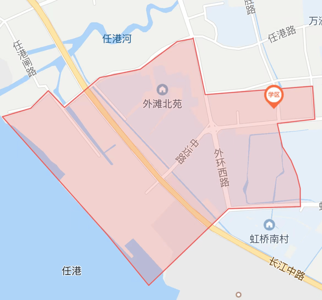 图解2022年崇川区小学施教区公布