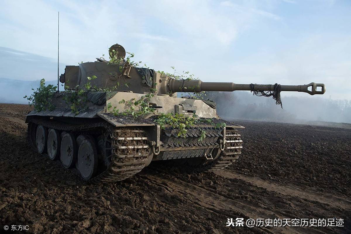 原创二战后期的德军猎虎重型坦克歼击车德国顶级黑科技唯一实战型号