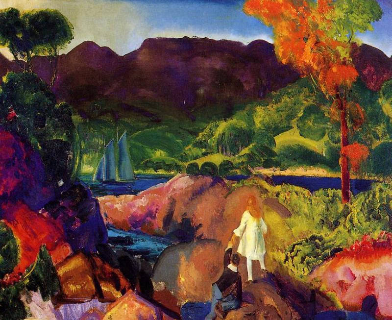 美国画家George Wesley Bellows 油画作品欣赏