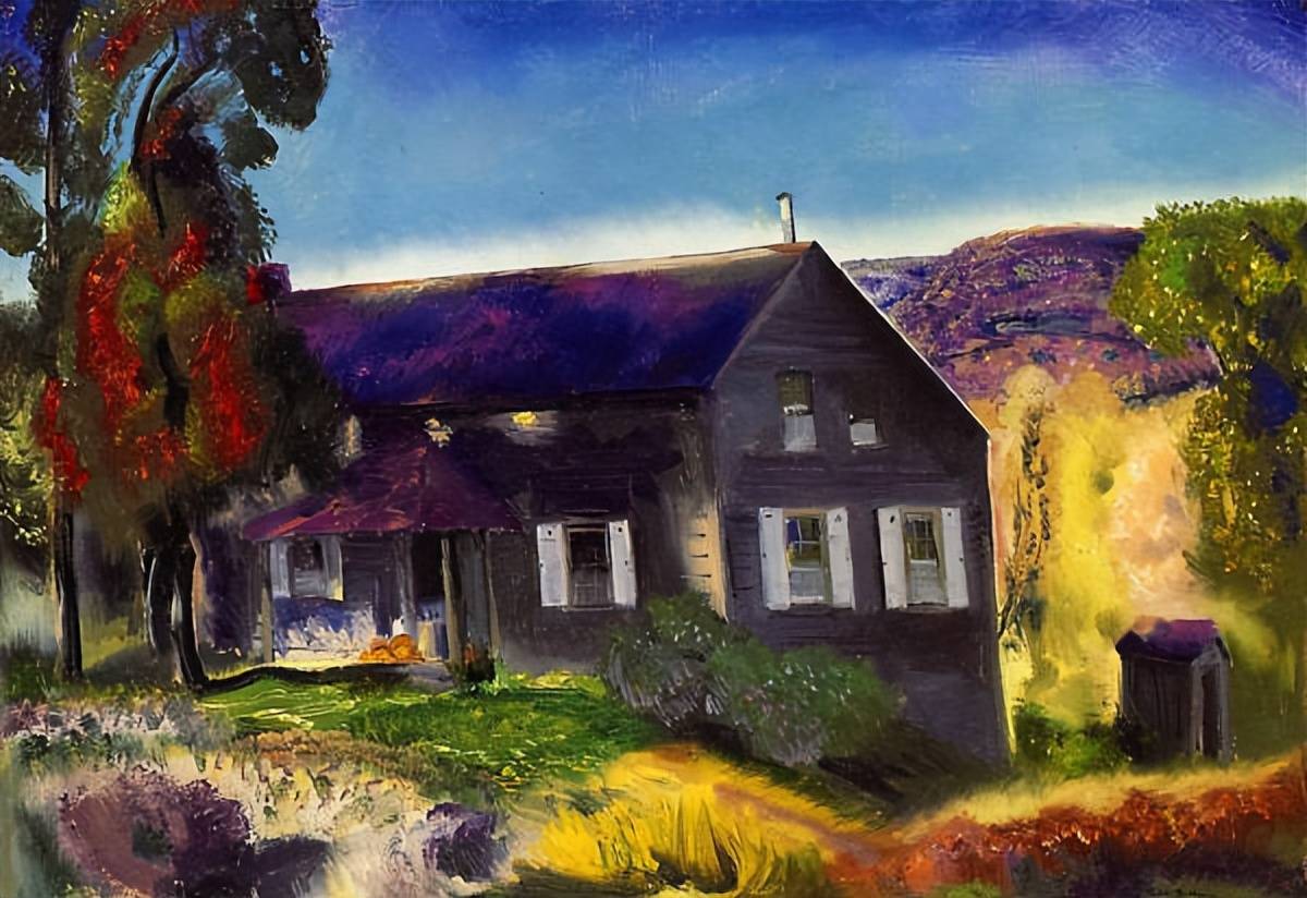 美国画家George Wesley Bellows 油画作品欣赏
