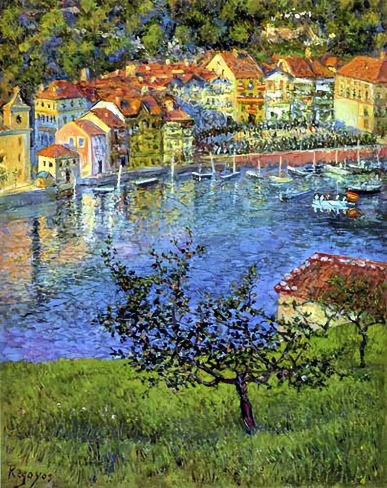 西班牙印象派画家daríoderegoyos达里奥德勒厄尤大师作品