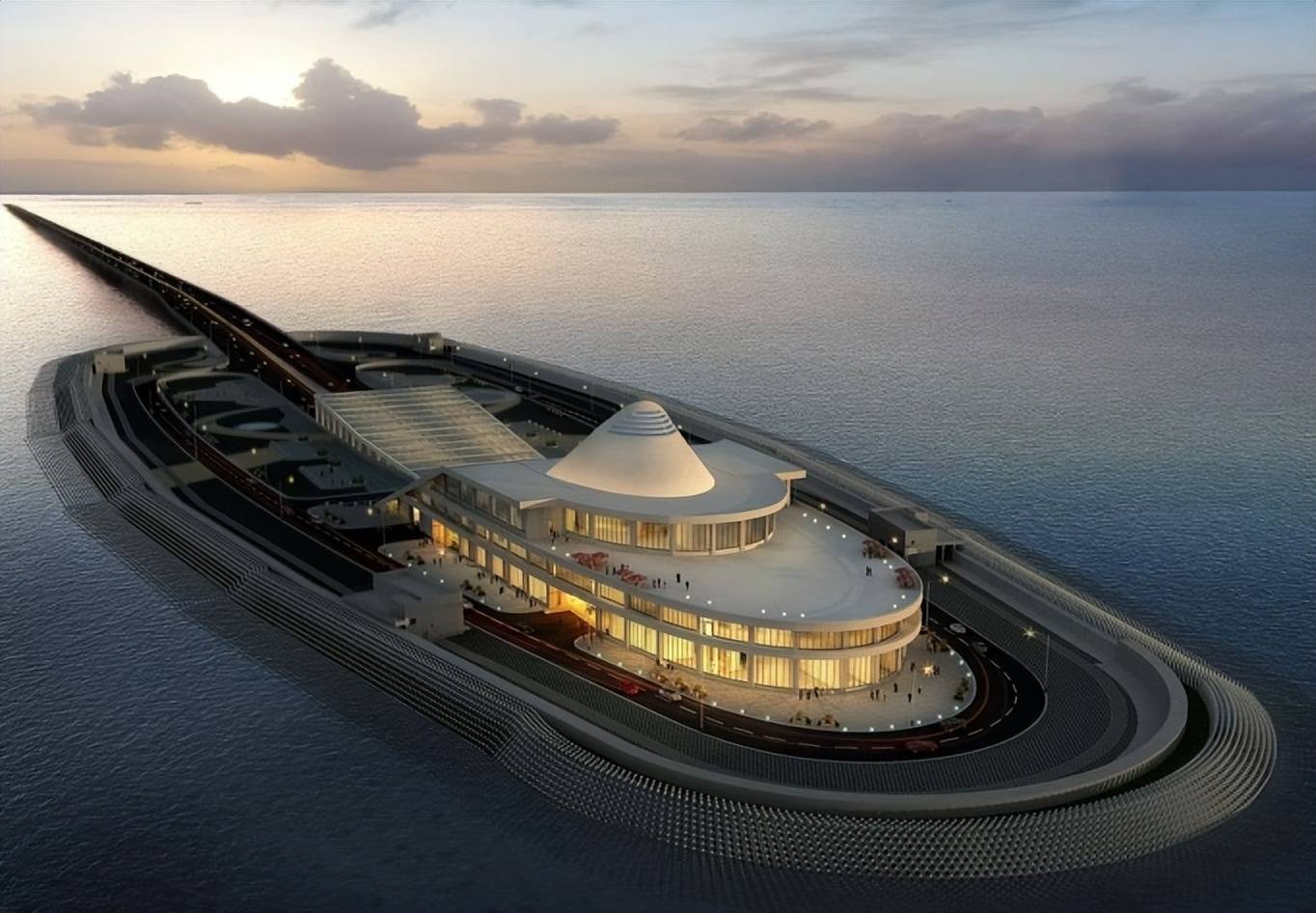 港珠澳大桥人工岛下有120个500吨重的钢圆筒有何用处