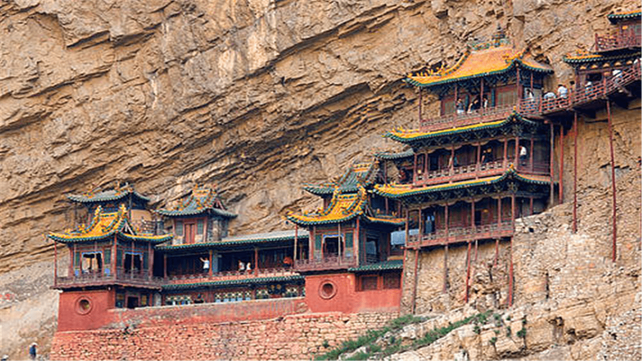 原创山西悬空寺千年不倒的秘密在哪里独特卯榫结构被发现震惊众人