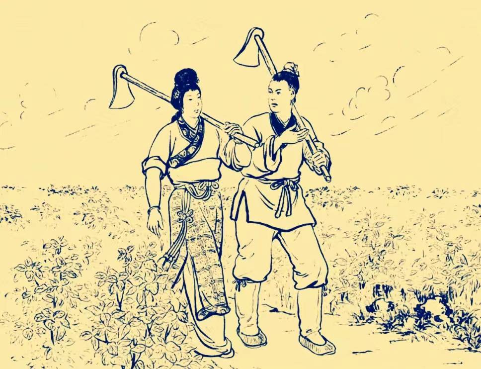 原创民间故事新婚男子上街买牛老牛咬住他的衣裳还和他说起了话