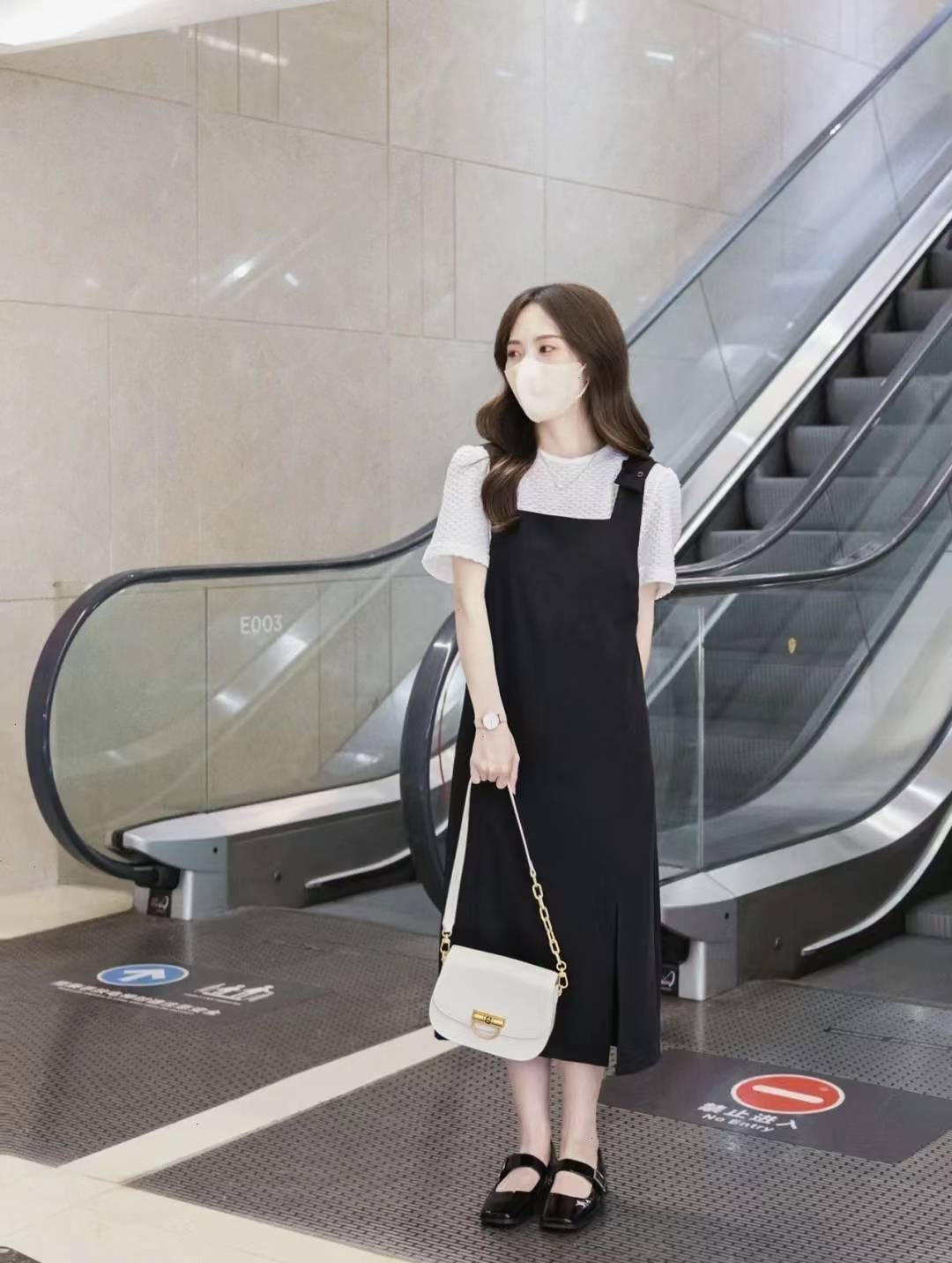 身高152的女生穿什么衣服好看_look_衬衫_白色