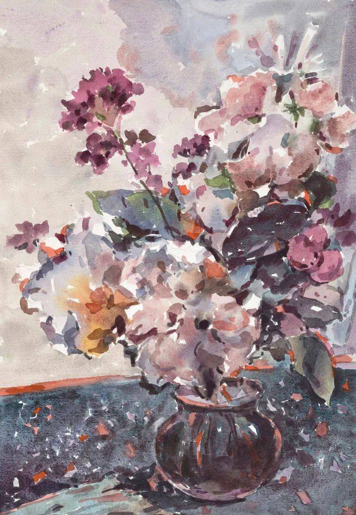 诗意61知行余知辛水彩画作品展在浙江美术馆展出