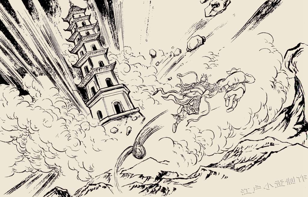 西游记外传故事:孙悟空力战十八罗汉,八戒施展压箱底绝技_师弟_金光