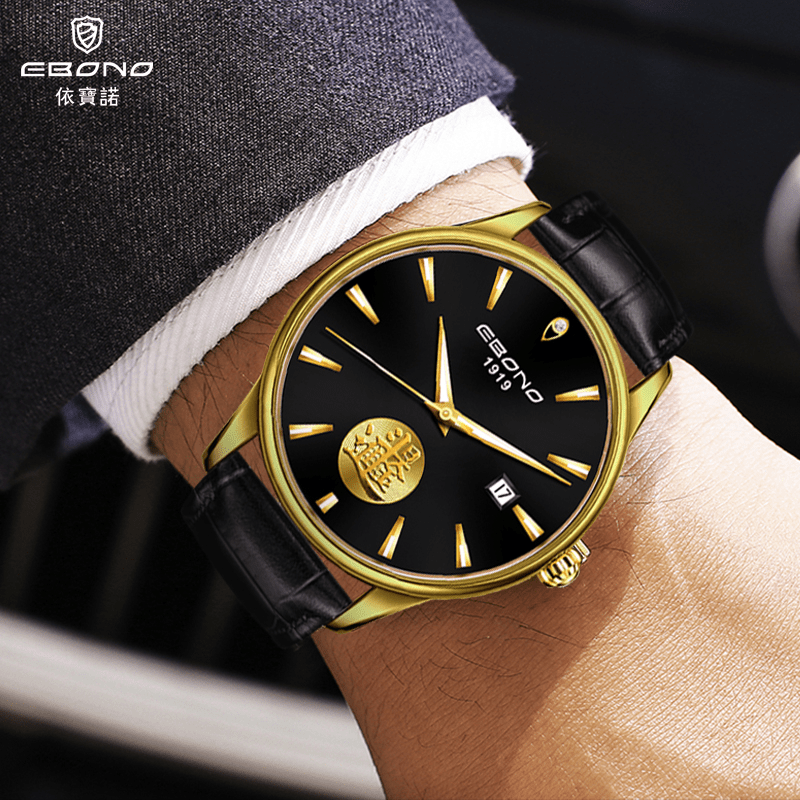 原创腕表推荐成熟优雅谦逊有礼三款适合成熟男人戴的依宝诺手表