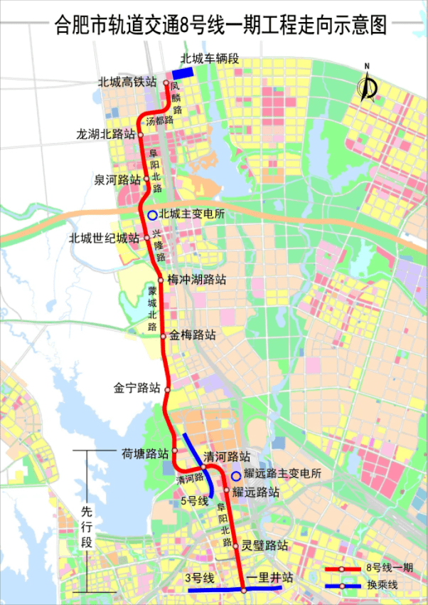 地鐵2號線東延線預計2024年通車,但地鐵2號線東延線主要經過肥東經開