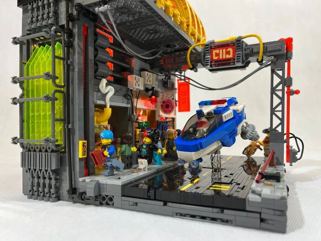 赛博朋克乐高城市乐高优秀moc作品日赏vol107