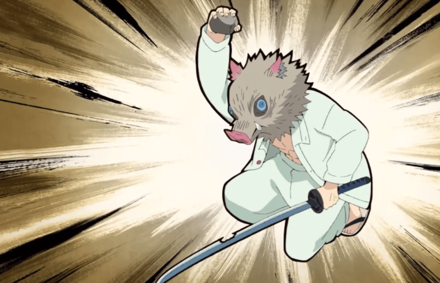 这个看上去就十分离谱,不过他的呼吸法实际上是风之呼吸的一个延伸