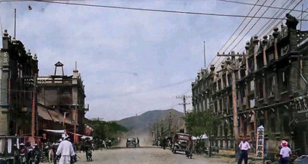1935年吉林通化老照片，看下这些“街头旧场景”，你还认得吗？