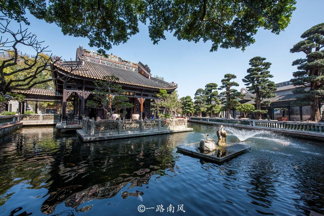 广州这座园林精美但低调，颜值媲美北京皇家园林，游客却暂时不多