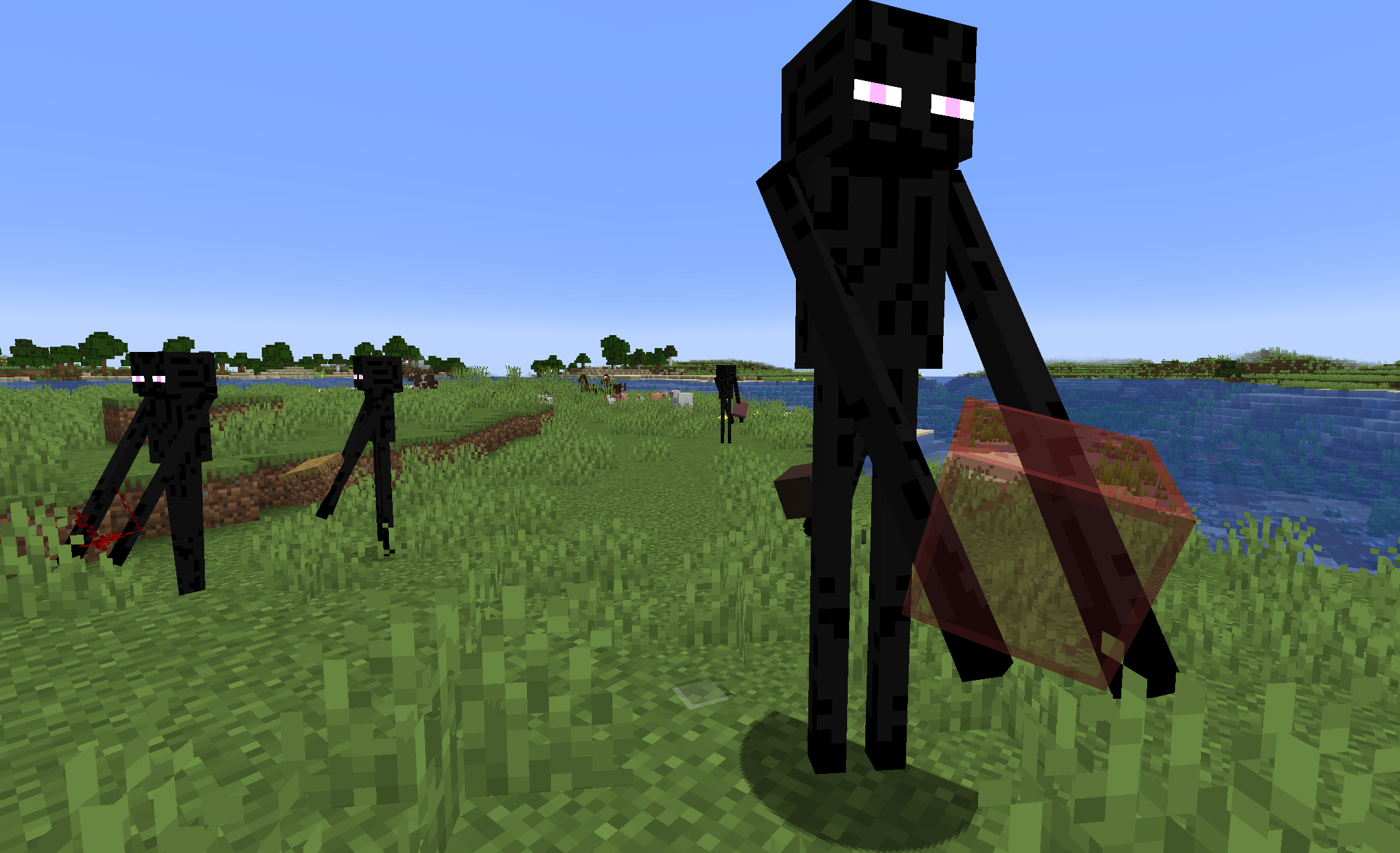 原创我的世界下雨天末影人都传送到哪里了揭秘的三个小实验