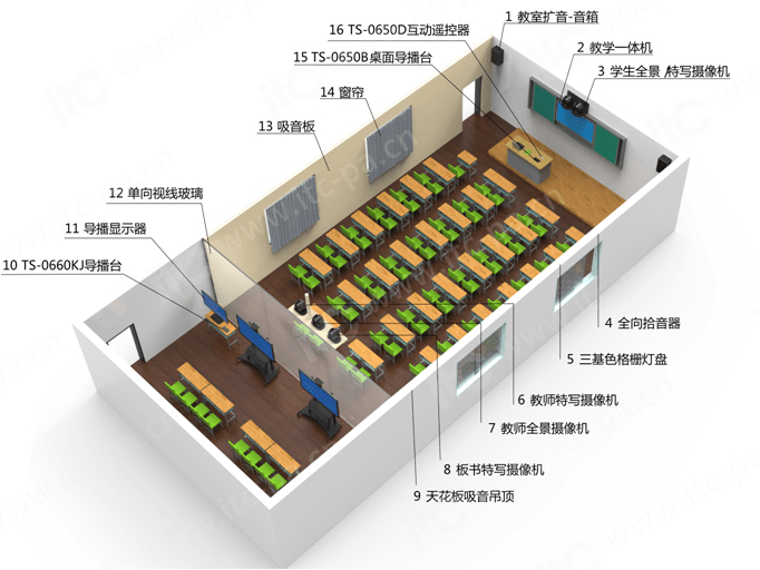 智慧教室平面设计图图片