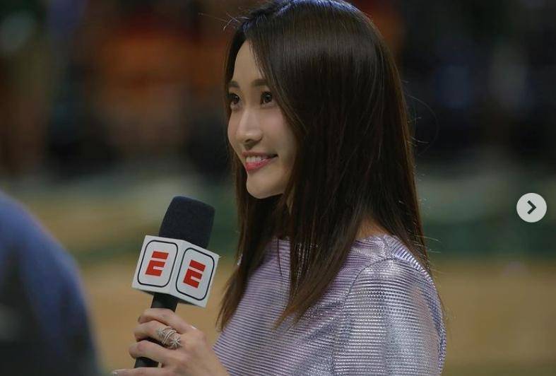 nba最美女记者图片