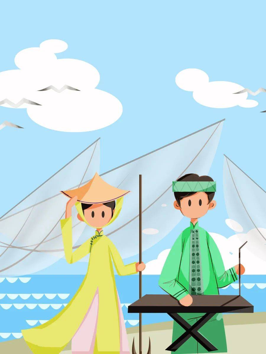 民族团结教育系列67京族