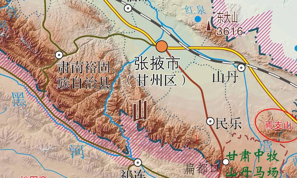 原创失我焉支山妇女无颜色焉支山对匈奴多重要