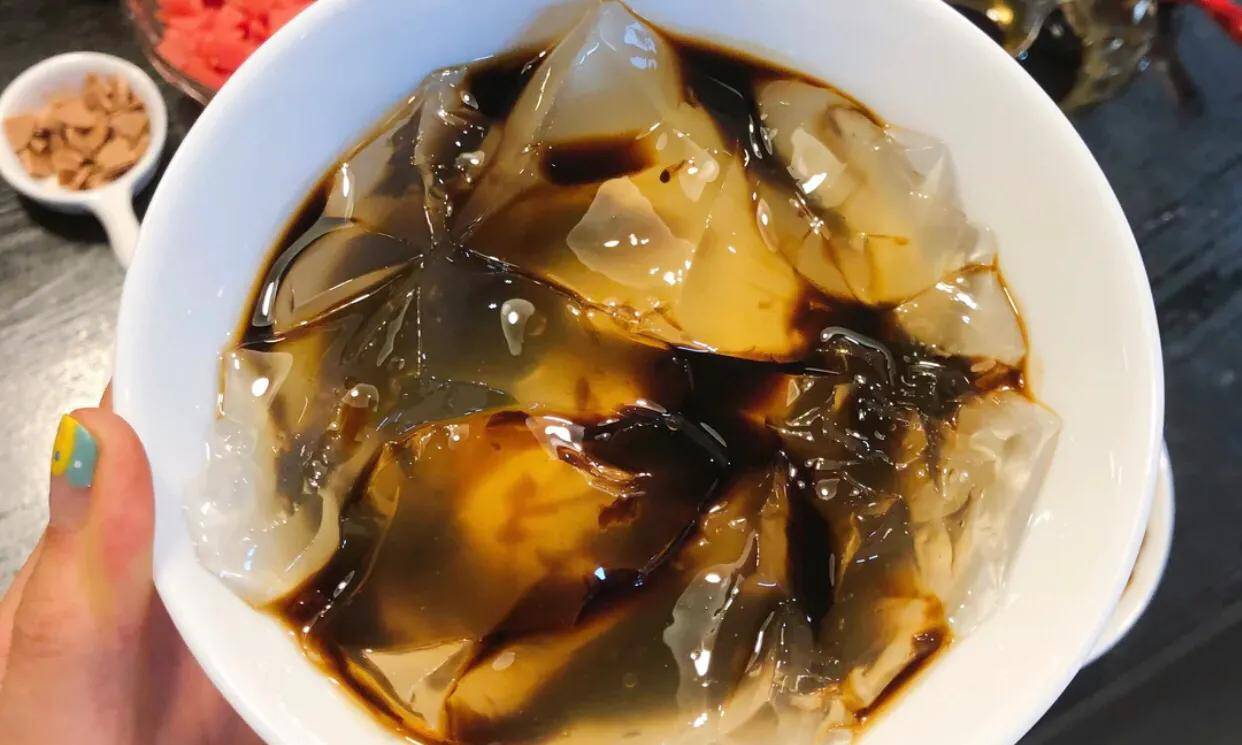 手搓冰粉的保姆级教程传统老式味道夏季消暑必备