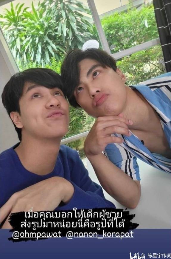 泰国偶像ohm pawat陈炳林沉迷撸铁变身健美先生_作品_陈星宇_健身