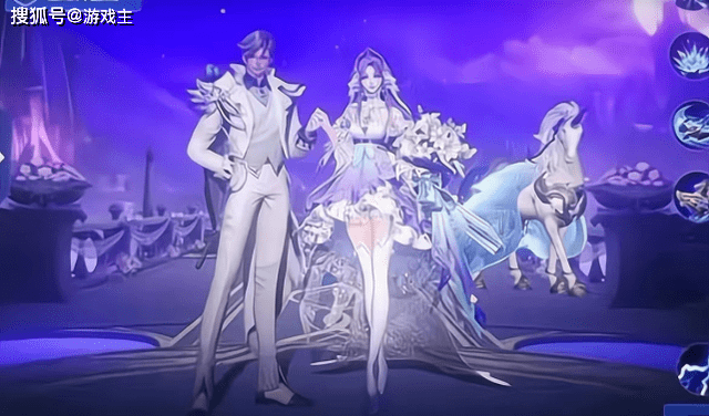 王者大乔花嫁系列5上线 孙策大招骑白马与雨伞武器 让人意想不到 皮肤 技能 情人节