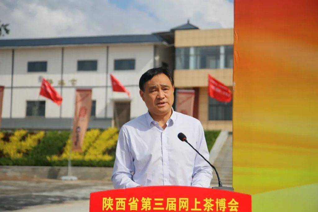 泾阳专场活动启动泾阳县委副书记杨虎致辞省农业宣传信息中心主任程