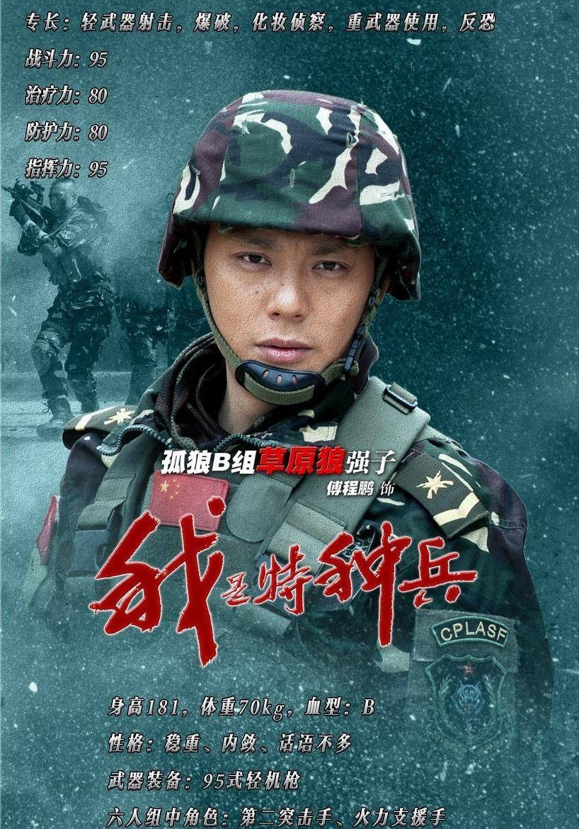 先是與丈夫傅程鵬出演《與狼共舞》系列和《我是特種兵》系列.