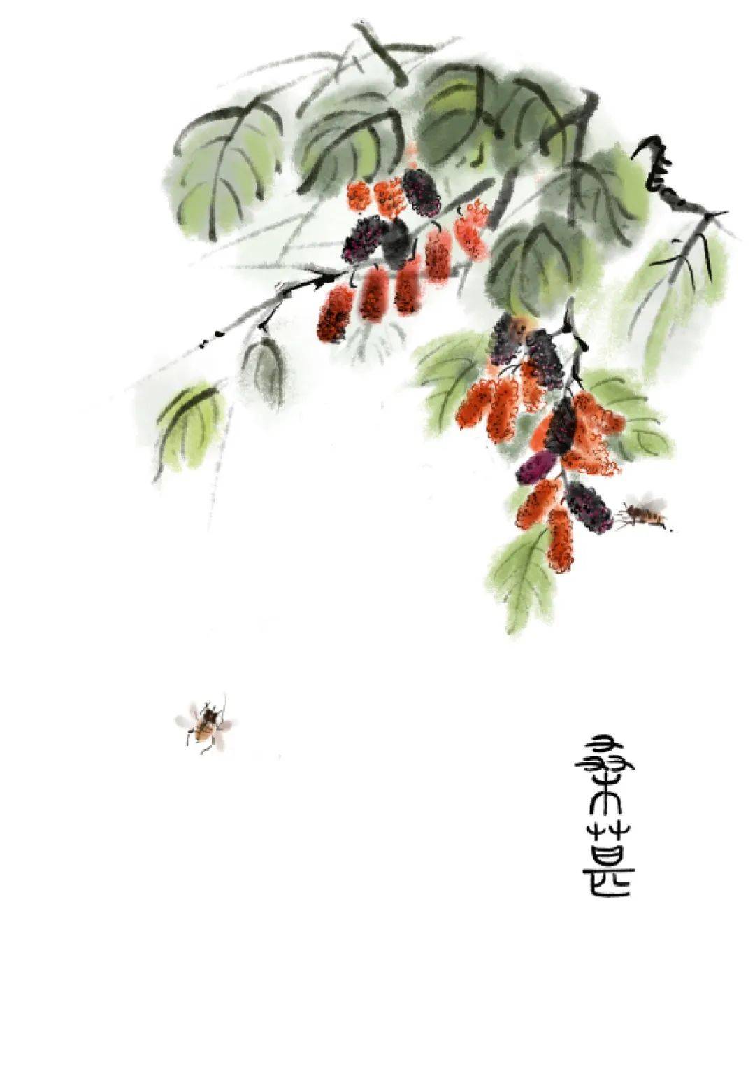 "千年以前的《诗经,描绘古人生活场景时,总出现桑树的身影,采桑女们