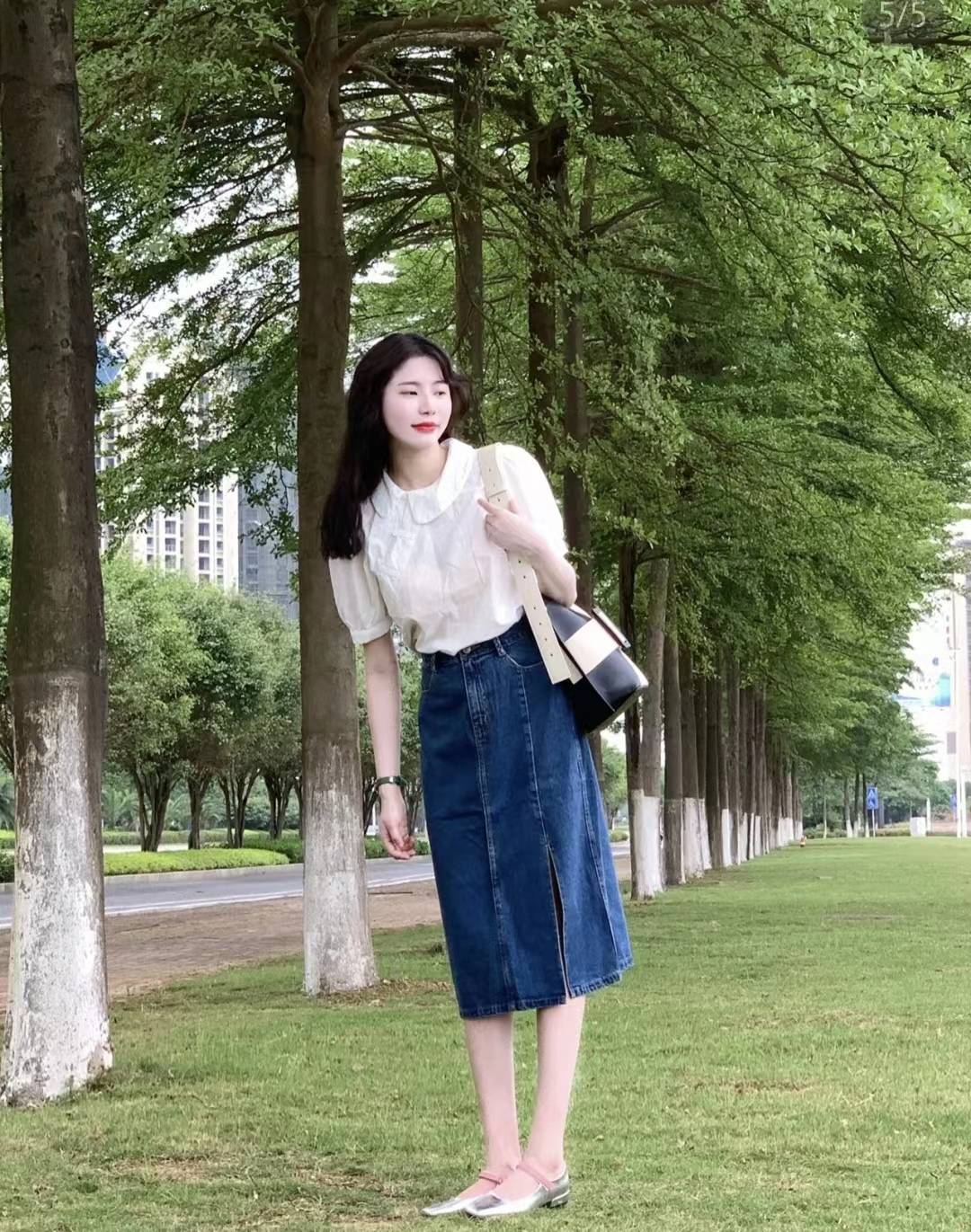 原创微胖的女生穿什么衣服好看微胖女生夏天显瘦穿搭