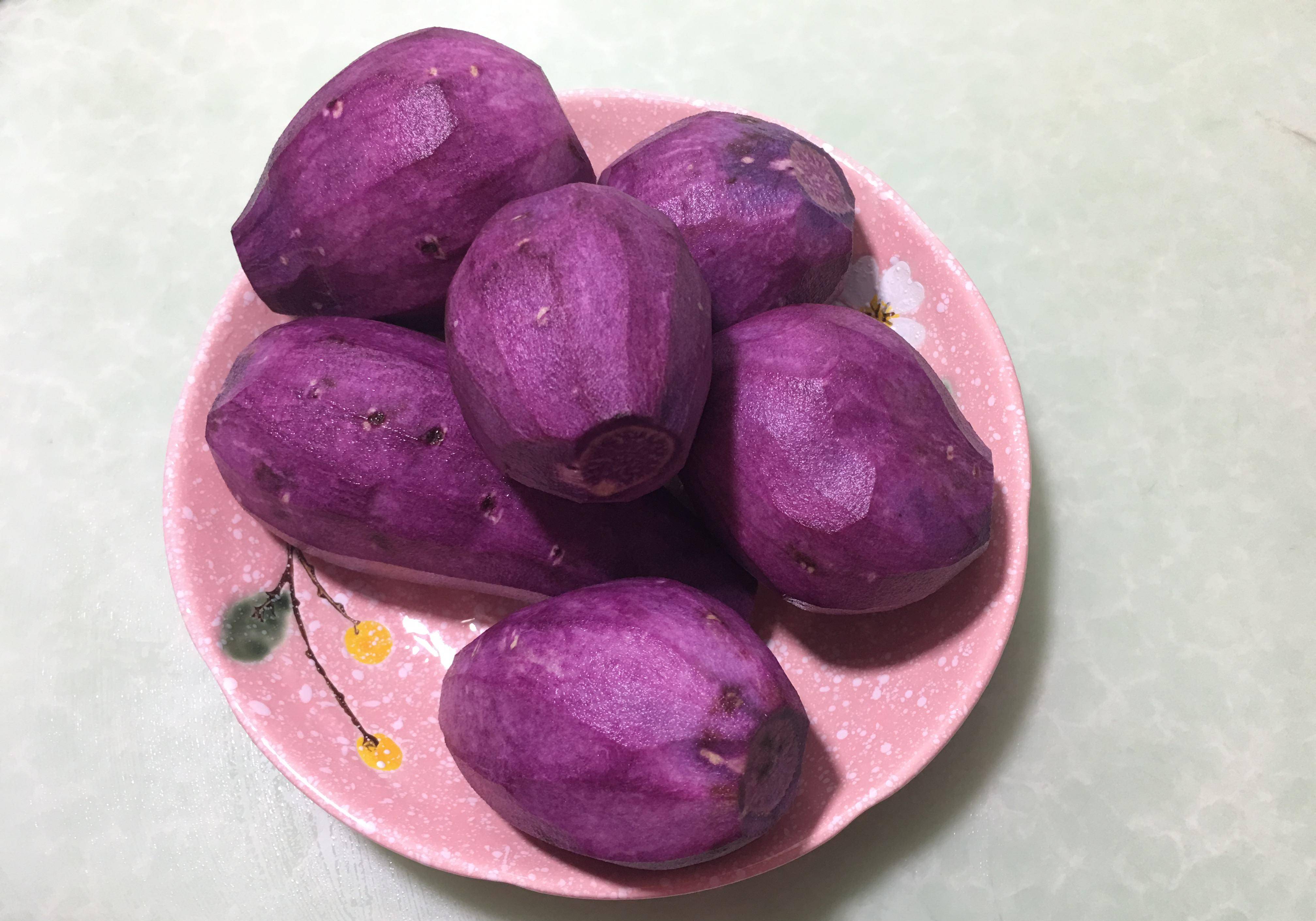 原创教你营养美味的奶香紫薯泥简单易学超好吃隔壁小孩馋得不行
