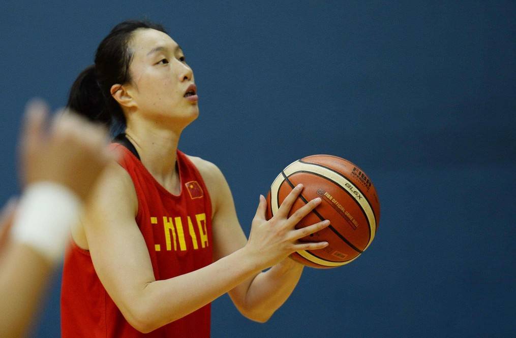 中国女篮的精神领袖大姐大邵婷女篮锋线的重要主力