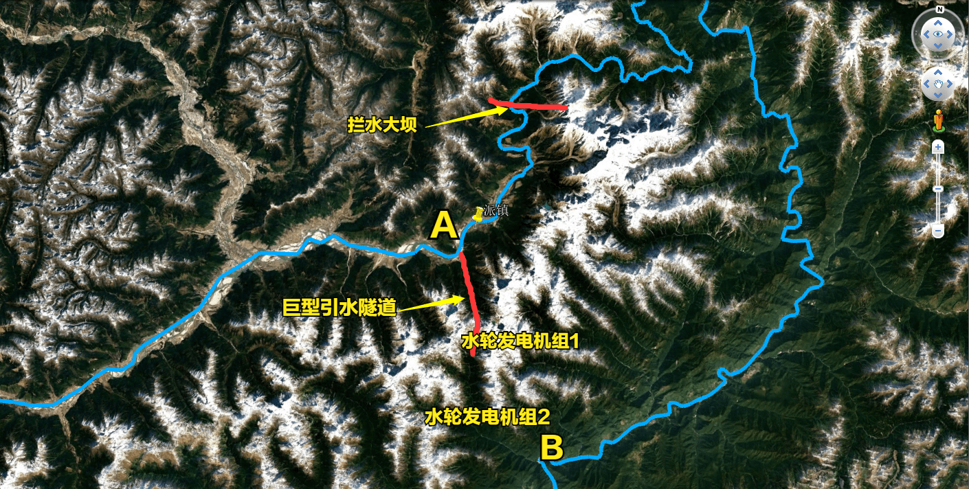 雅鲁藏布江水电规划图片