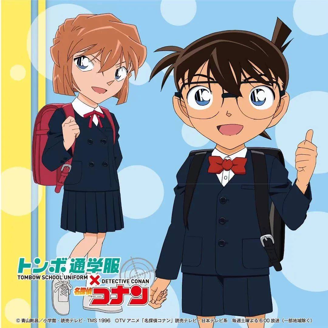 海外消息名侦探柯南学生服宣传图公开