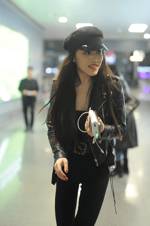 刘翔的前妻葛天分手后进军娱乐圈现身机场超有时尚女王范