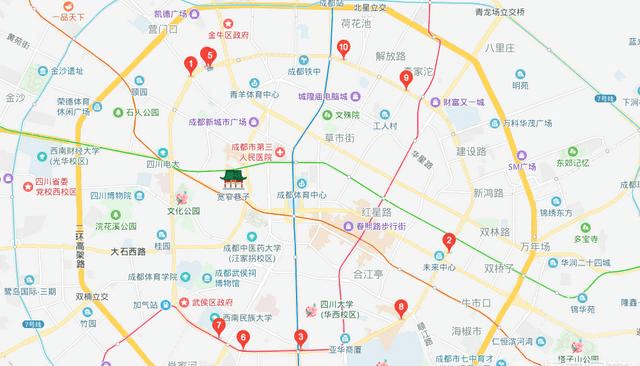 成都為什麼快速環路那麼多?_大道_方向_武侯區