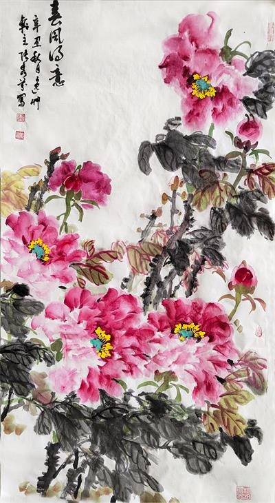 【名家在线】:画家张秀芬作品欣赏_高研_中国_创作