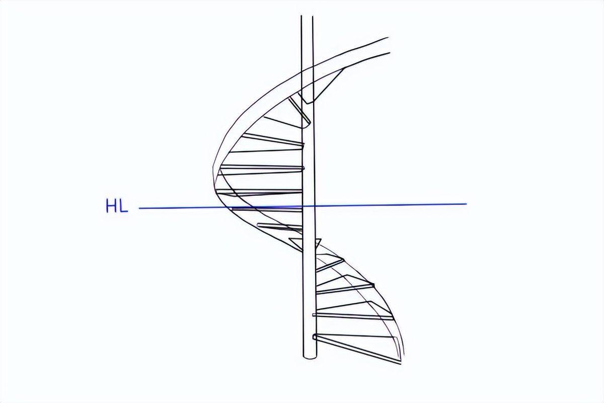 正面樓梯怎麼畫樓梯和螺旋樓梯的畫法