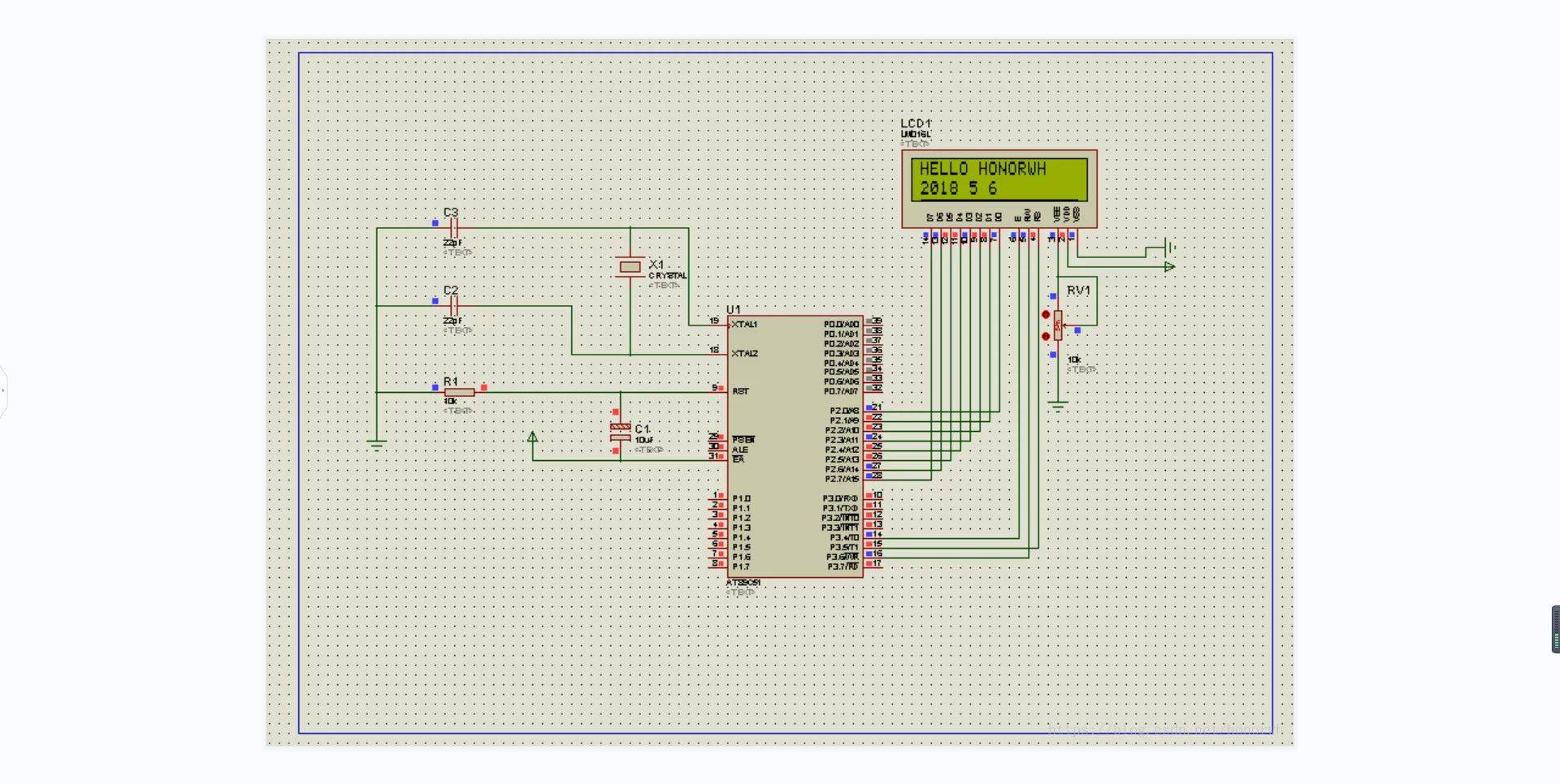 单片机复位电路上拉电阻晶振电路你会了吗