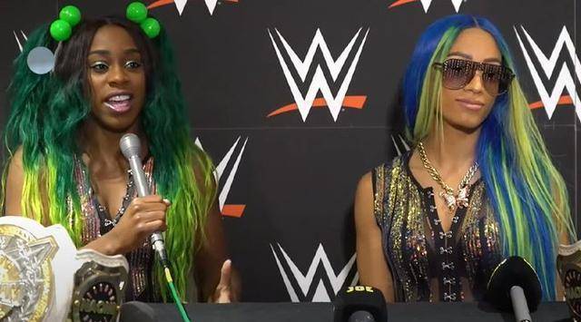 官方发表声明,内奥米合约即将到期,莎夏境遇尴尬_班克斯_后台_摔跤