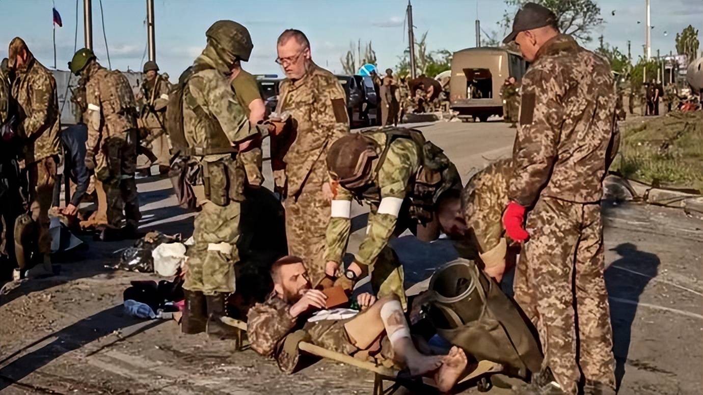 乌克兰受伤民众图片