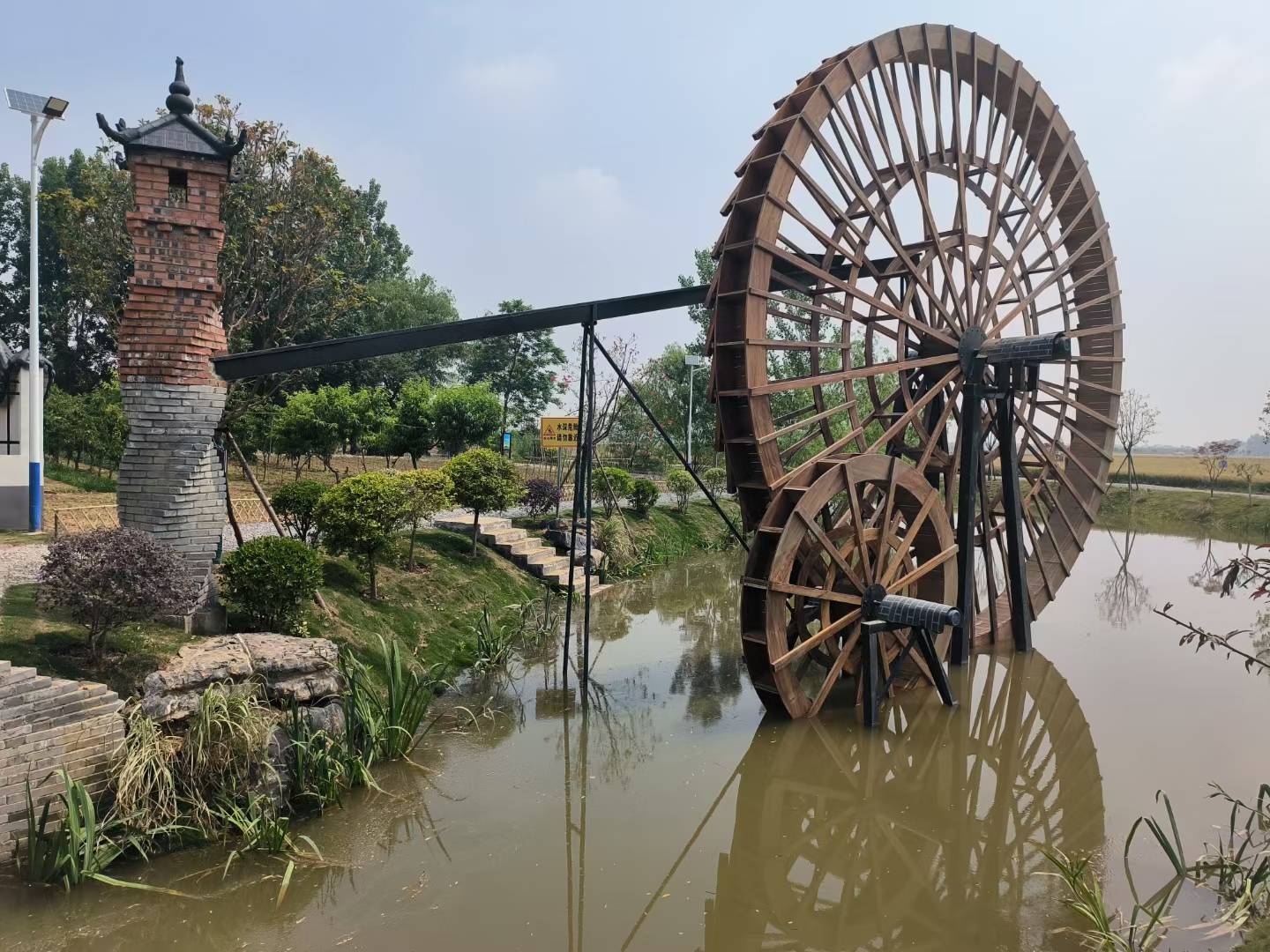 美丽乡村文渠镇李洼文听蝉