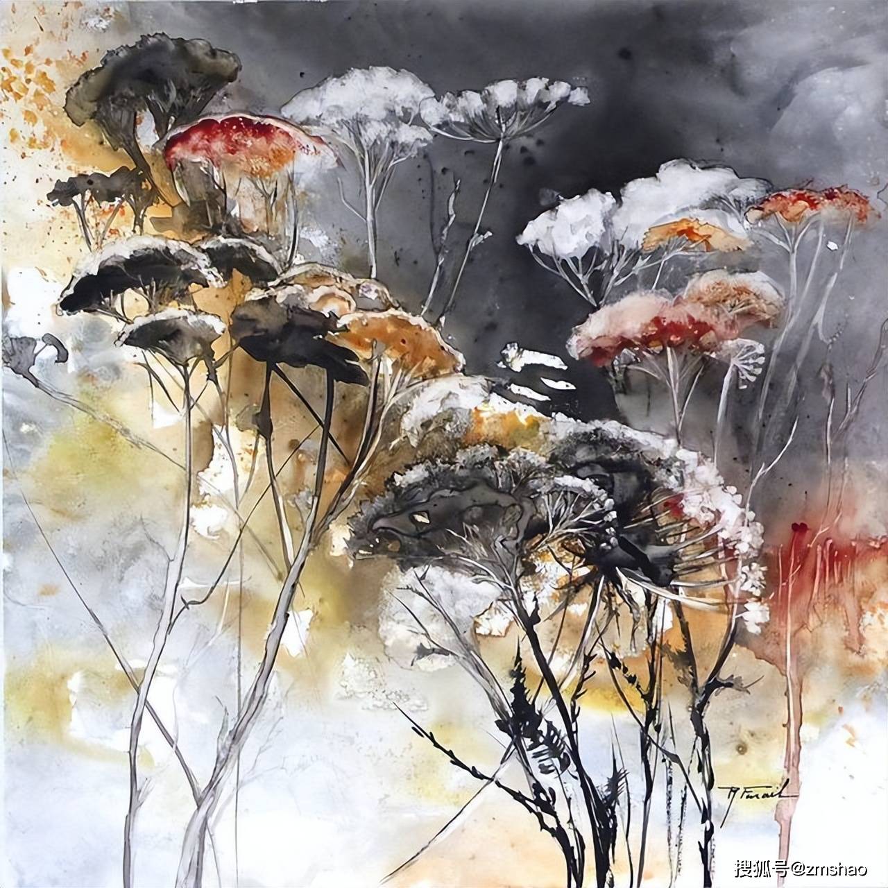 黃永玉 覽鏡圖| Huang Yongyu, A Flock of Cranes | Fine Chinese Paintings | Chinese  Paintings – Modern | Sotheby's, image size:1280x1280