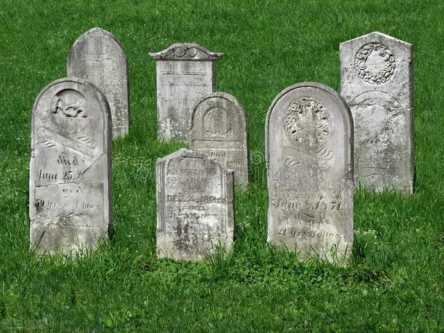 死者墓碑图片