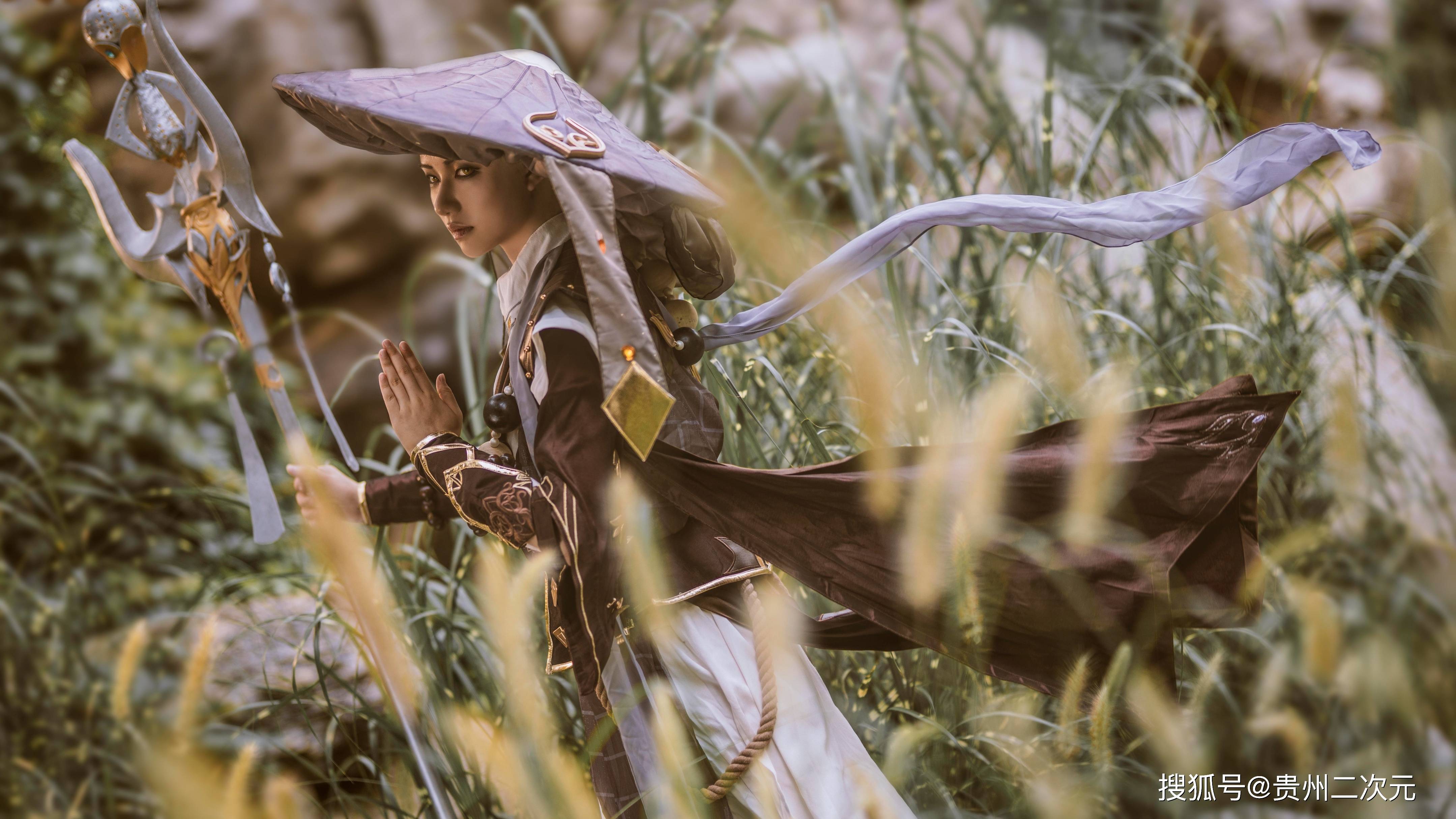 剑网三驰冥小和尚cosplay