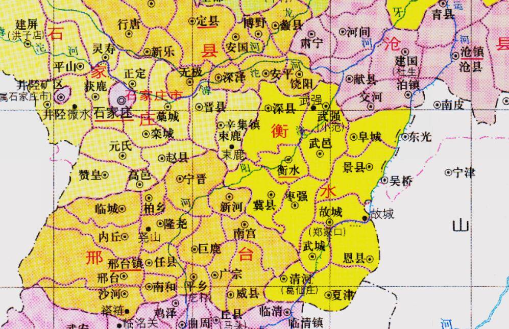 河北省的區劃變動11個地級市之一衡水市為何有11個區縣