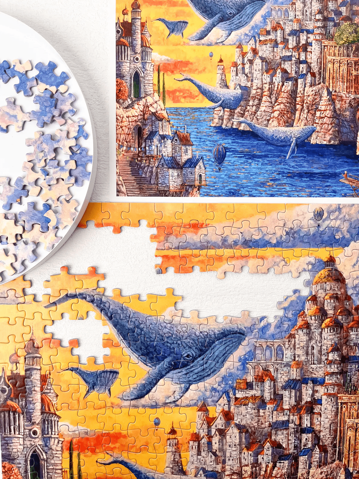 TOI图益 | 人文风景系列拼图《岛的鲸》波兰艺术家的中国艺术
