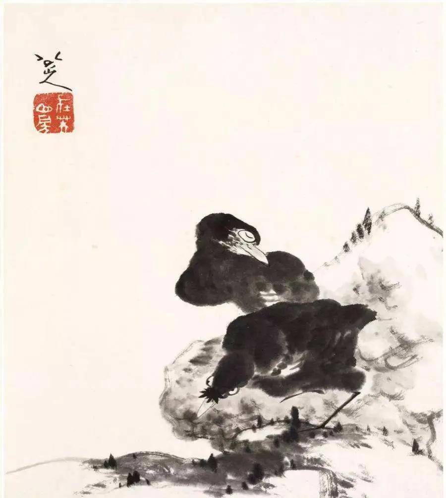 八大山人画鸟是大师中的大师