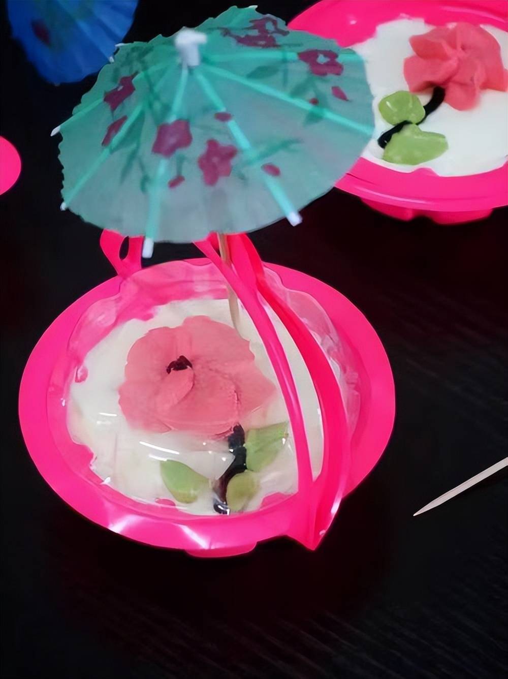 自带雨伞奶油小蛋糕_小伞_把手_贵是