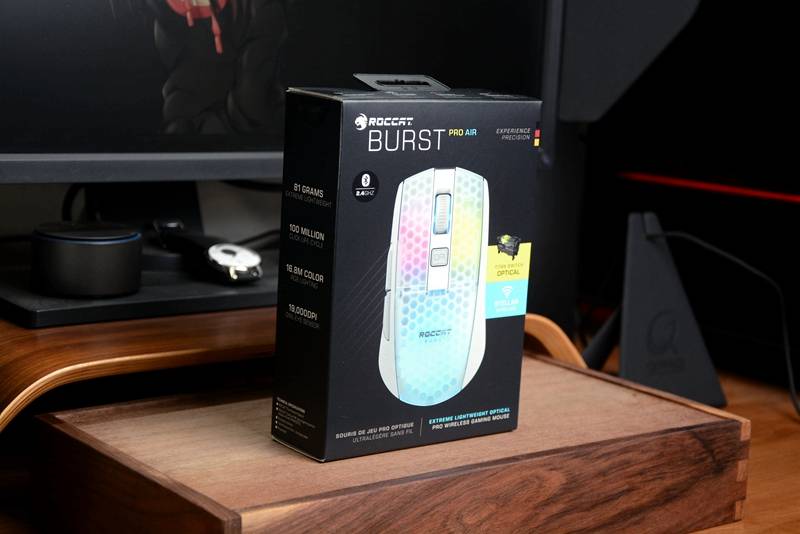 冰豹新旗舰,对标GPW,全身都是灯!冰豹BURST PRO AIR鼠标开箱体验